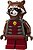 Фото LEGO Super Heroes Rocket Raccoon - Dark Red and Pearl Dark Gray Outfit (sh0936)