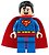 Фото LEGO Super Heroes Superman - Hair with Front Curl, Open Mouth Smile / Sheepish Grin (sh0463)