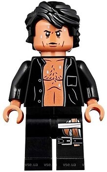 Фото LEGO Jurassic World Dr. Ian Malcolm - Open Shirt (jw060)