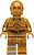 Фото LEGO Star Wars C-3PO - Printed Legs, Toes and Arms, Red Eyes (sw1440)