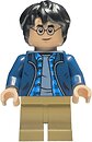 Фото LEGO Harry Potter Harry Potter - Dark Blue Open Jacket over Plaid Shirt with Collar (hp544)