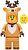 Фото LEGO Minifigures Reindeer Costume (col401)