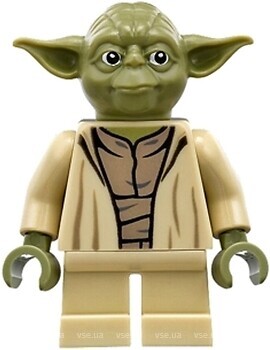 Фото LEGO Star Wars Yoda (Olive Green) (sw0707)