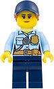 Фото LEGO City Police Officer - Female, Dark Orange Ponytail (cty0992)