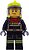 Фото LEGO City Firefighter - Female, Neon Yellow Fire Helmet, Trans-Clear Visor (cty1843)