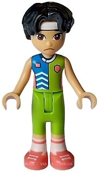 Фото LEGO Friends Niko - Lime, Blue, and Coral Sports Uniform (frnd0641)
