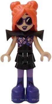 Фото LEGO Friends Ley-La (Paisley Persona) - Black Shoulder Pads, Dark Purple Boots, Platform Soles (frnd0690)