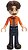 Фото LEGO Friends Martin - Orange Shirt, Dark Blue Trousers, Black Shoes (frnd0703)