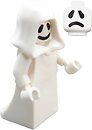 Фото LEGO City Ghost - White Hood, White Lower Body Skirt (twn392)