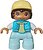 Фото LEGO Duplo Child Boy - Medium Azure Jacket with Capital Letter A, Bright Light Yellow Cap (47205pb099)