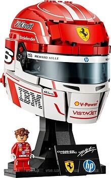 Фото LEGO Editions Шлем Шарля Леклера из команды Scuderia Ferrari HP (43014)