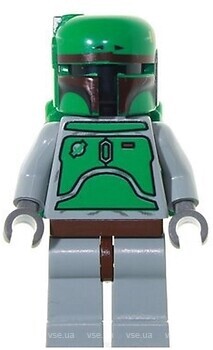 Фото LEGO Star Wars Boba Fett - Classic Grays (sw0002)