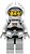 Фото LEGO Castle Crown Knight - Plain with Breastplate, Helmet, Curly Eyebrows, Black Hips, Light Bluish Gray Legs (cas350)
