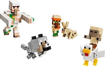 Фото LEGO Minecraft Куриный Жокей: атака в пустыне (21592)
