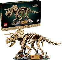 Фото LEGO Jurassic World Окаменелости динозавров: трицератопс (77985)