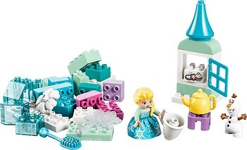 Фото LEGO Duplo Коробка для творческого конструирования «Холодное сердце» с Эльзой и Олафом (10462)
