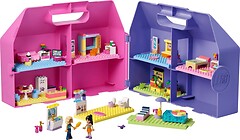 Фото LEGO Friends Кукольный домик-чемодан для творческой игры (42697)