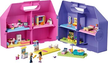 Фото LEGO Friends Кукольный домик-чемодан для творческой игры (42697)