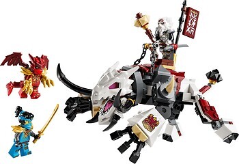 Фото LEGO Ninjago Зильвар и дракон Гримтак (71863)