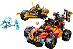 Фото LEGO Ninjago Комбинированные транспортные средства Кая и Коула (71864)