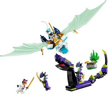 Фото LEGO Ninjago Битва Зейна с Ледяным Драконом (71865)