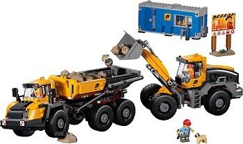 Фото LEGO City Самосвал и фронтальный ковшовой погрузчик (60494)