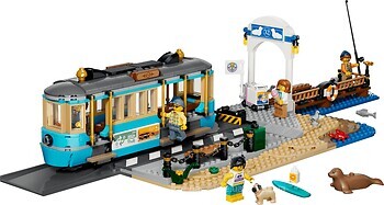 Фото LEGO City Классический трамвай на пляж (60506)