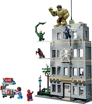 Фото LEGO Marvel Эпическая схватка Человека-Паука против Халка (76350)