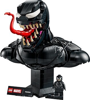 Фото LEGO Marvel Бюст Венома (76356)