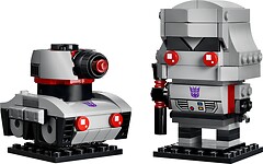 Фото LEGO BrickHeadz Мегатрон: робот и машина (40924)