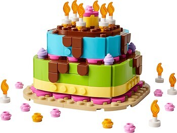 Фото LEGO Торт на день рождения (40815)