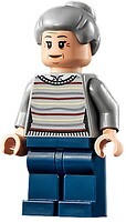 Фото LEGO Super Heroes Aunt May - Light Bluish Gray Sweater (sh0721)