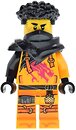 Фото LEGO Ninjago Arin - Shirt with Magenta Dragon, Hair, Shoulder Pads (njo0981)