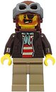 Фото LEGO City Chuck D. Goldberg - Stuntz Driver (cty1499)