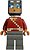 Фото LEGO Minecraft Hero - Dark Red Torso, Dark Bluish Gray Legs, Neck Bracket (min203)