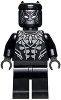 Фото LEGO Super Heroes Black Panther - Dark Silver Armor, White Eyes (sh0807)