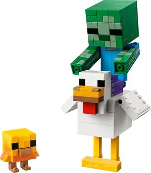 Фото LEGO Minecraft Куриный наездник (21582)