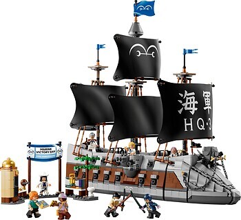 Фото LEGO One Piece Морской линкор Гарпа (75646)