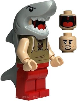 Фото LEGO Harry Potter Viktor Krum - Shark, Dual Sided Head (hp414)