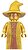 Фото LEGO Harry Potter Professor Minerva McGonagall - 20th Anniversary Pearl Gold (hp323)