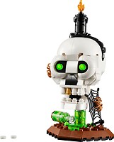 Фото LEGO Свеча в виде черепа на Хэллоуин (40883)