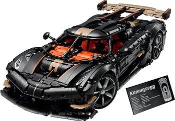 Фото LEGO Technic Мегакар Koenigsegg Sadair's Spear (42232)