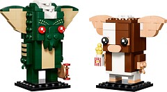 Фото LEGO BrickHeadz Гремлины: Фигурки Гизмо и Страйпа (40919)