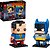 Фото LEGO BrickHeadz Golden Age Superman and Batman Figures (40859)