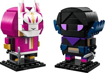 Фото LEGO BrickHeadz Drift & Raven Figures (40884)