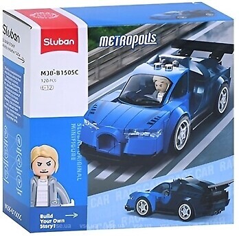 Фото Sluban Metropolis Машина (M38-B1505C)