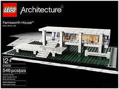 Фото LEGO Architecture Фарнсворт хауз (21009)
