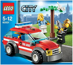 Фото LEGO City Автомобиль начальника пожарной охраны (60001)