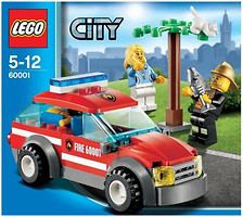Фото LEGO City Автомобиль начальника пожарной охраны (60001)