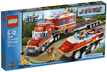 Фото LEGO City Пожарный транспортировщик (4430)
